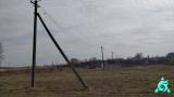 Воздушная линия электропередач №3 протяжен. 269,8 м. (Оршанский р-н, п.Высокое, ул. Новая, 18)