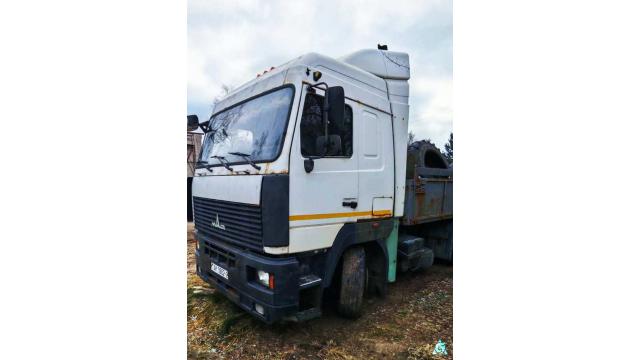 Единый лот: автомобиль грузовой седельный тягач МАЗ-5440А8-360-031, 2014 г.в., рег. знак АК 0662-2 с полуприцепом бортовым МАЗ 975800-2010, 2015 г.в., рег. знак А 8000 А-2 (Витебская обл., г.Витебск, ул. Ленинградская, 193А)